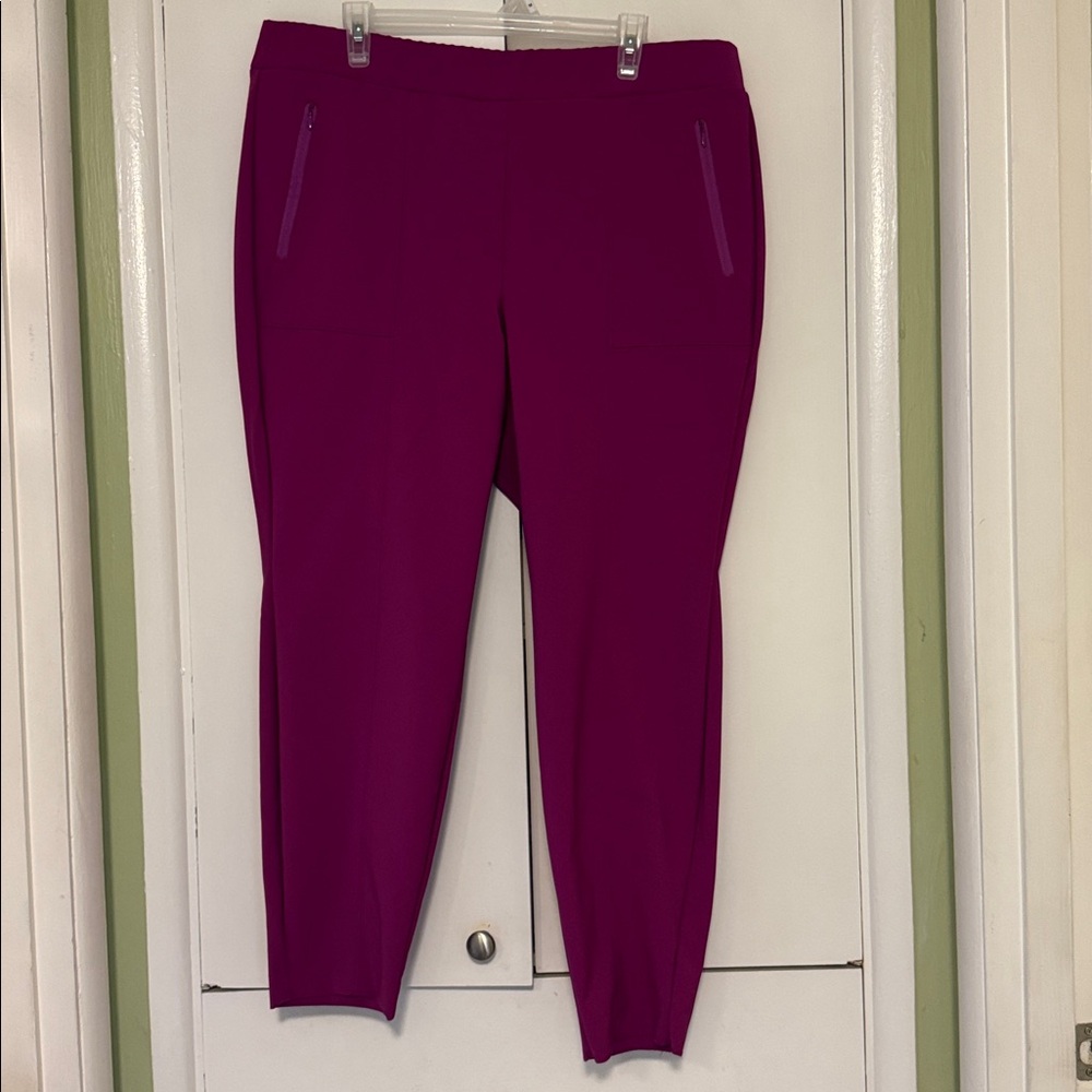 Lane Bryant Fuchsia Pants